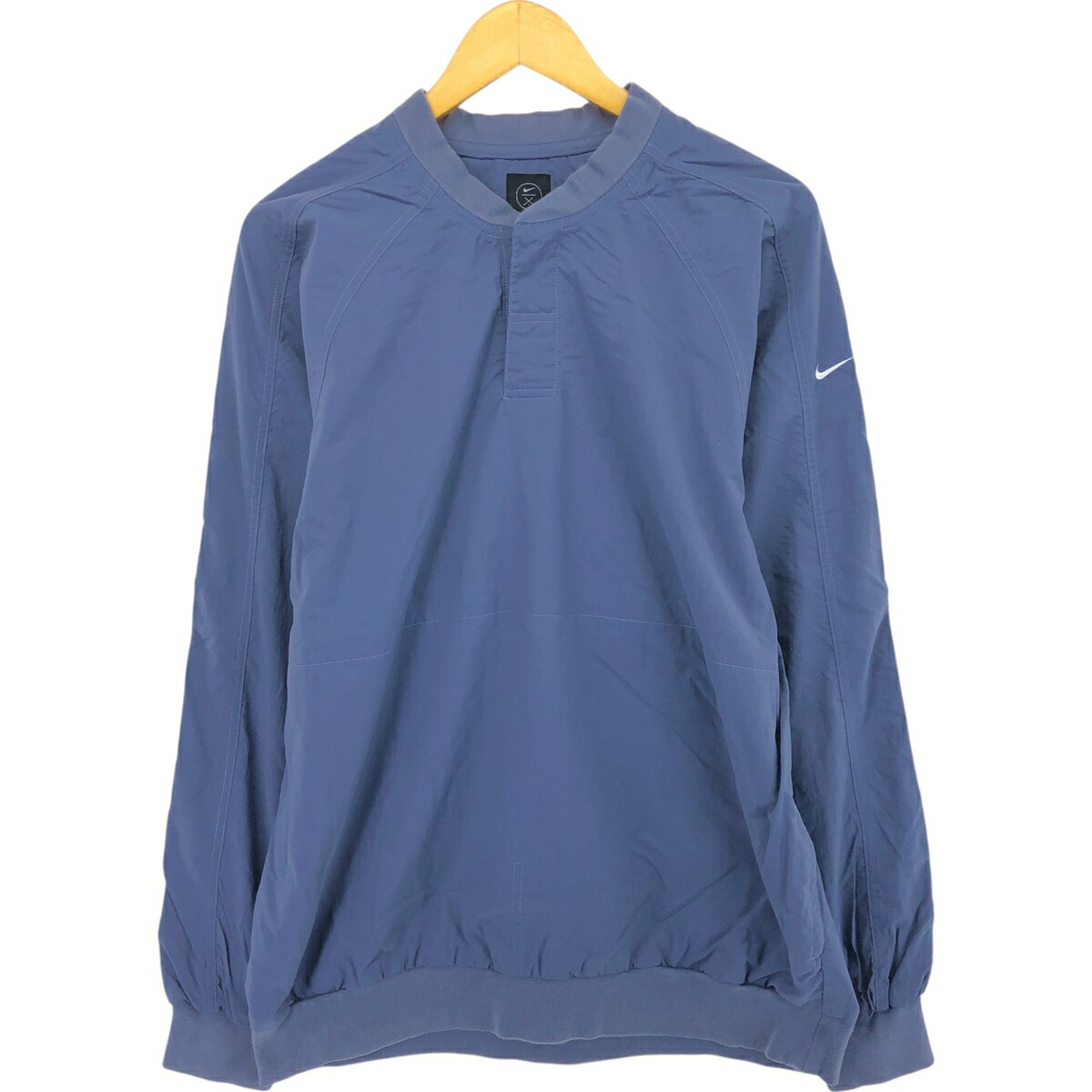 古着 90年代 ナイキ NIKE GOLF ゴルフ ハーフスナップ ナイロンプル