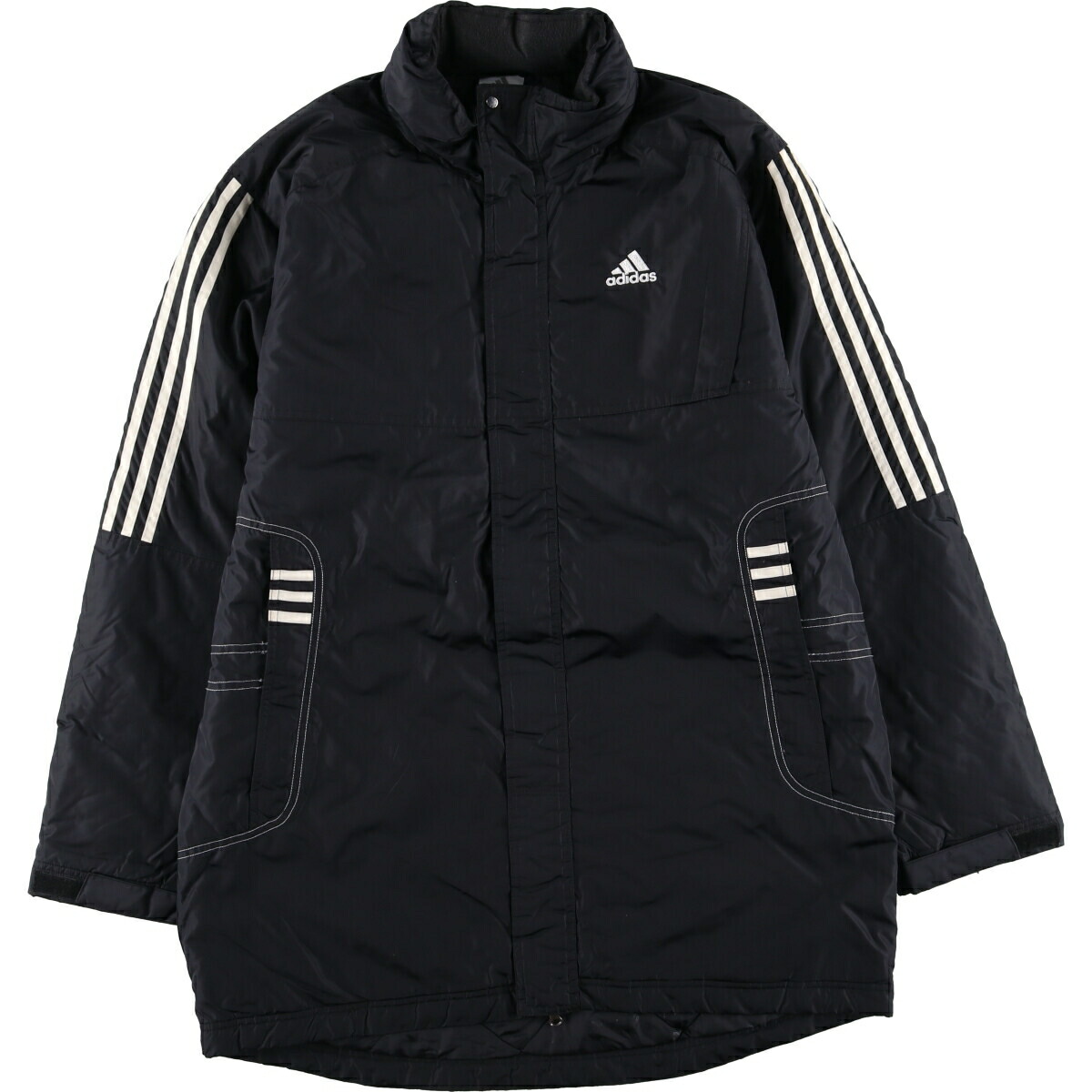 古着 00年代 アディダス adidas 中綿ジャケット パファージャケット