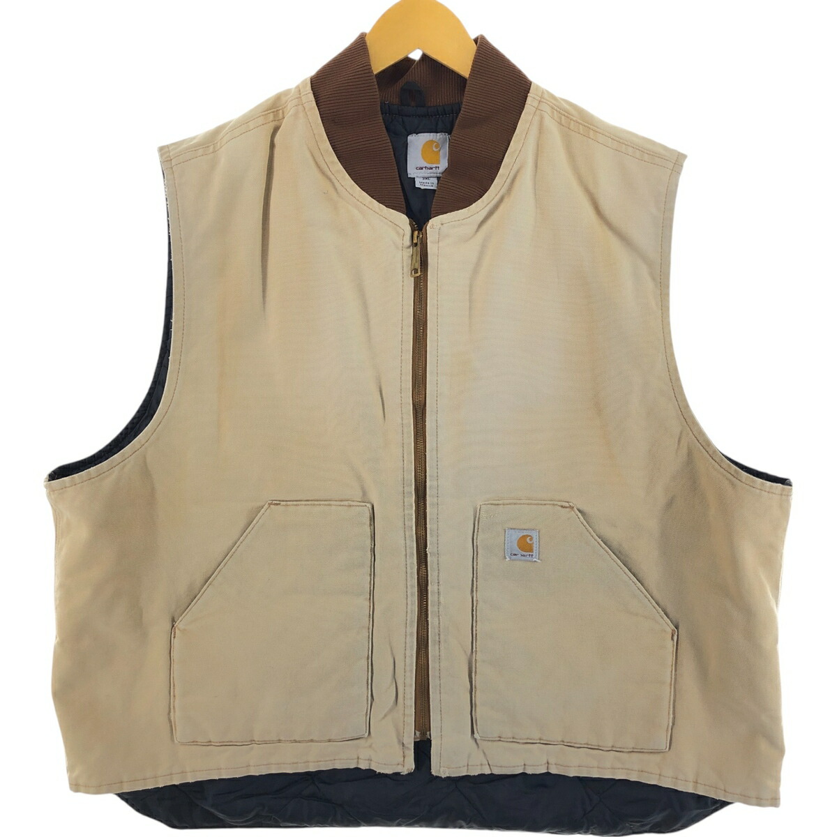 古着 90年代 カーハート Carhartt クラシックベスト ダックベスト