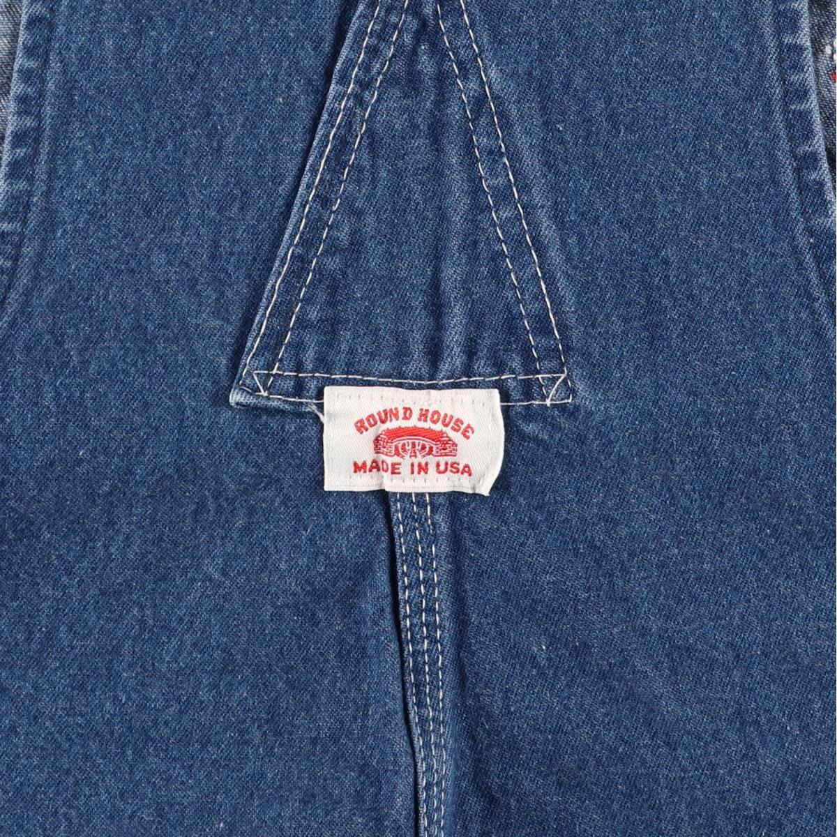 古着 70～80年代 ラウンドハウス Round House デニムオーバーオール