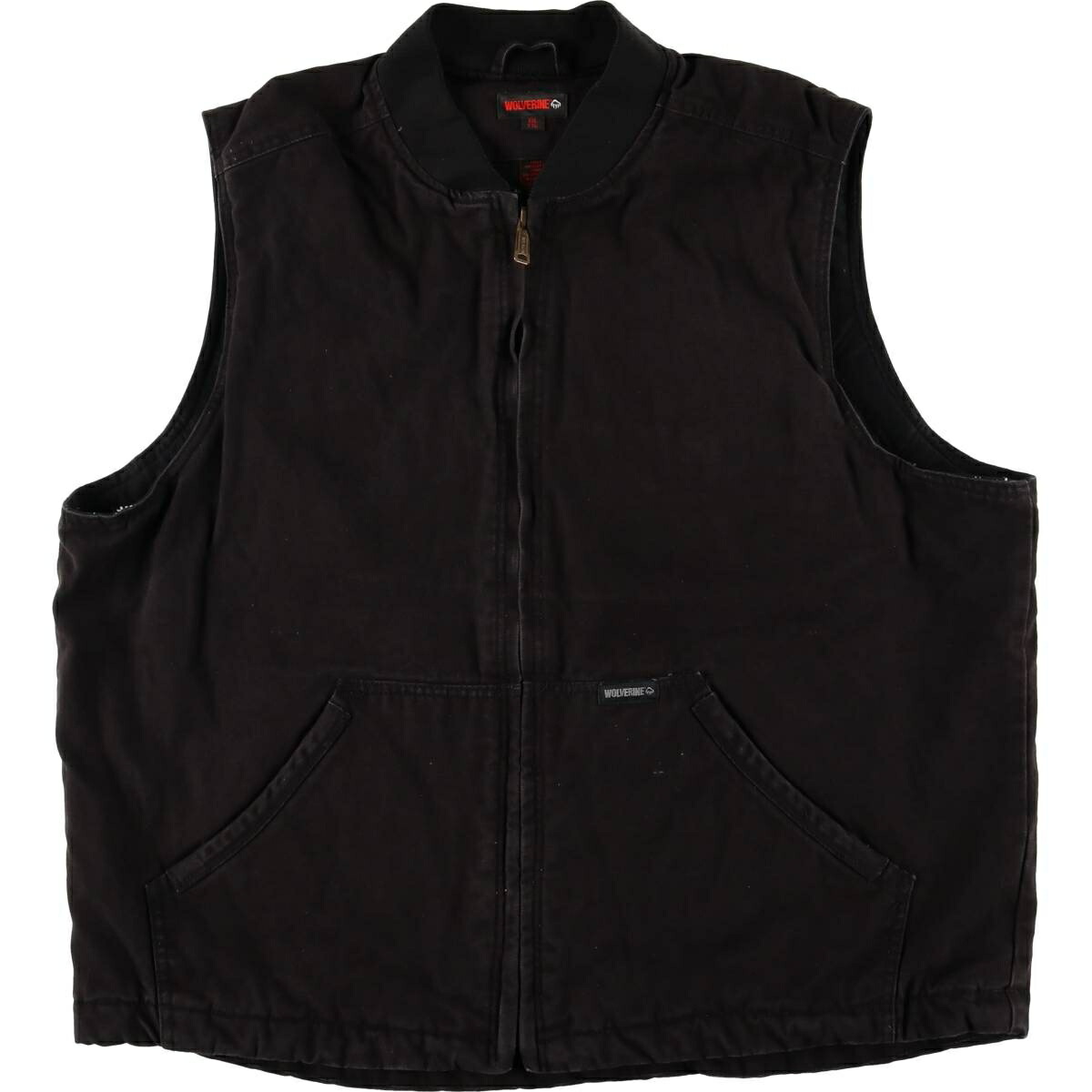 古着 ウルヴァリン WOLVERINE 中綿入り ダックベスト メンズXXL相当