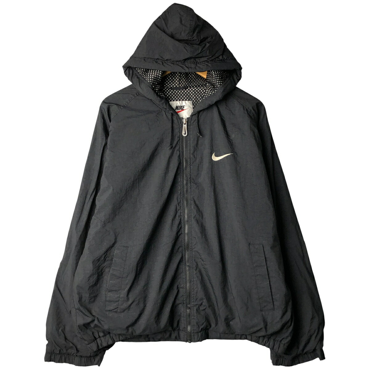 古着 90年代 ナイキ NIKE 中綿パーカー パファージャケット メンズL