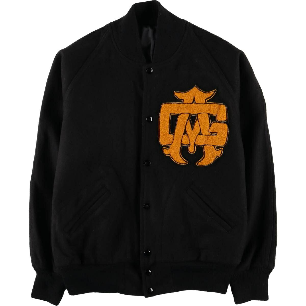 古着 80～90年代 TM ATHLETICS ウールスタジャン アワードジャケット