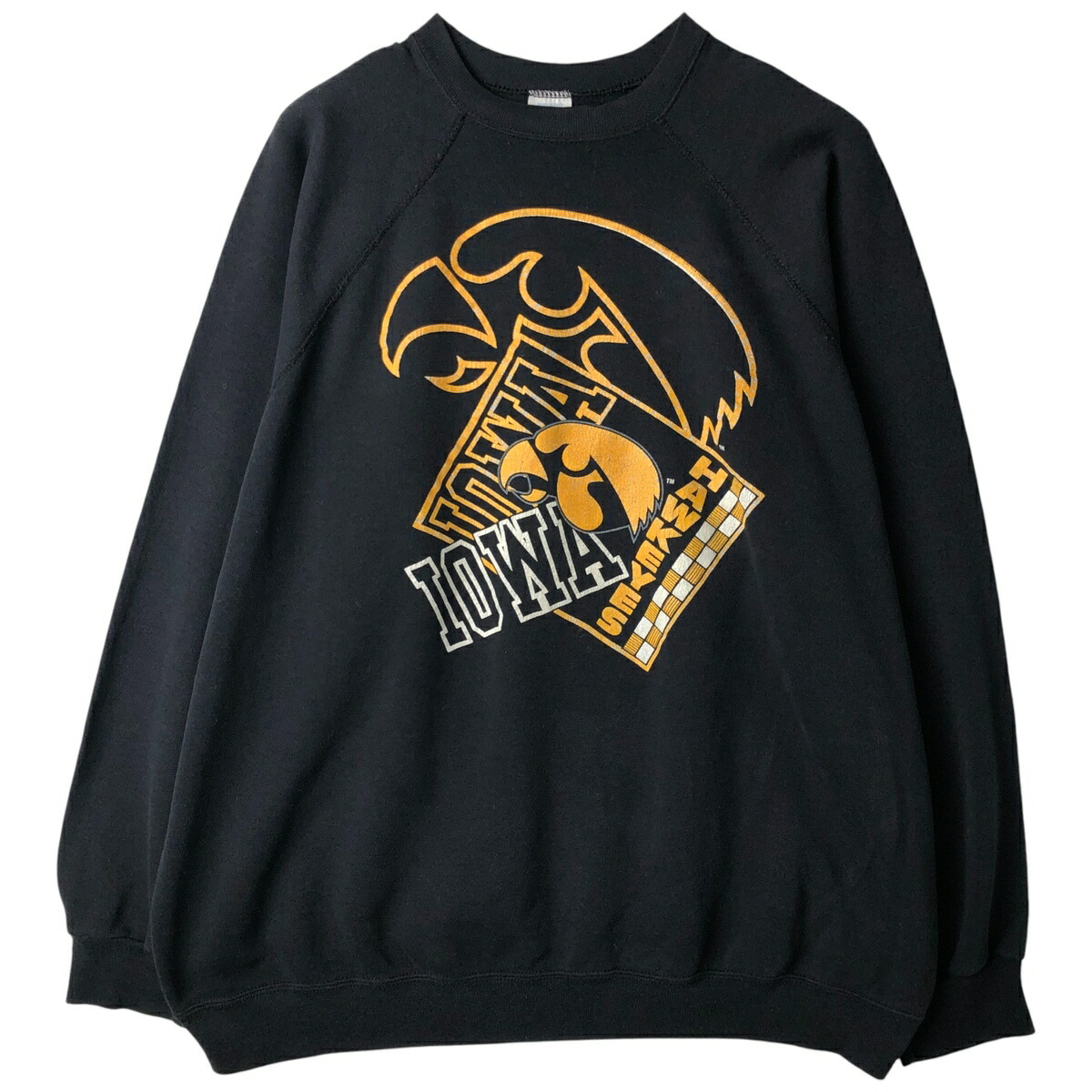 古着 90年代 JOSTENS IOWA アイオワ大学 カレッジスウェットシャツ