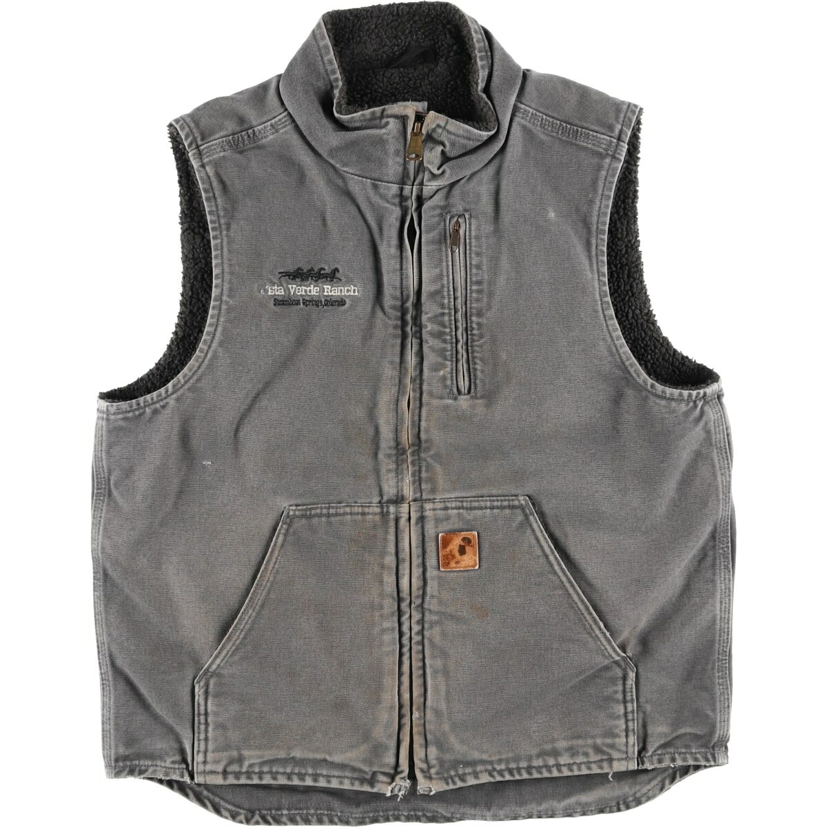 古着 カーハート Carhartt ダックベスト メンズM相当 /eaa612593