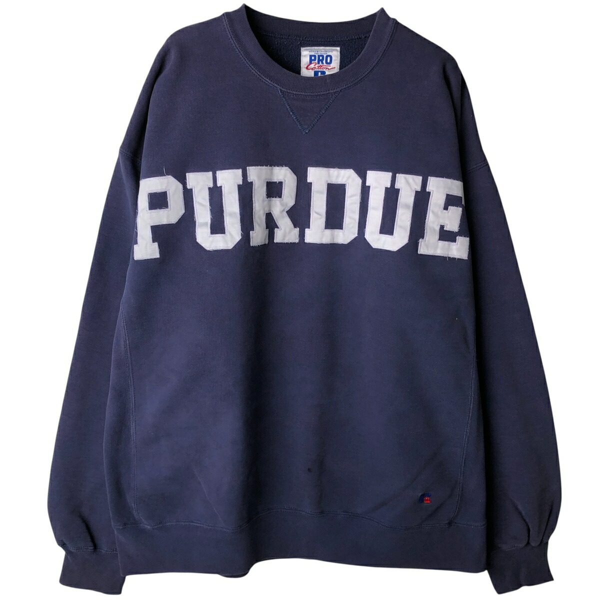 古着 90年代 ラッセル Russell PRO COTTON PURDUE パデュー大学