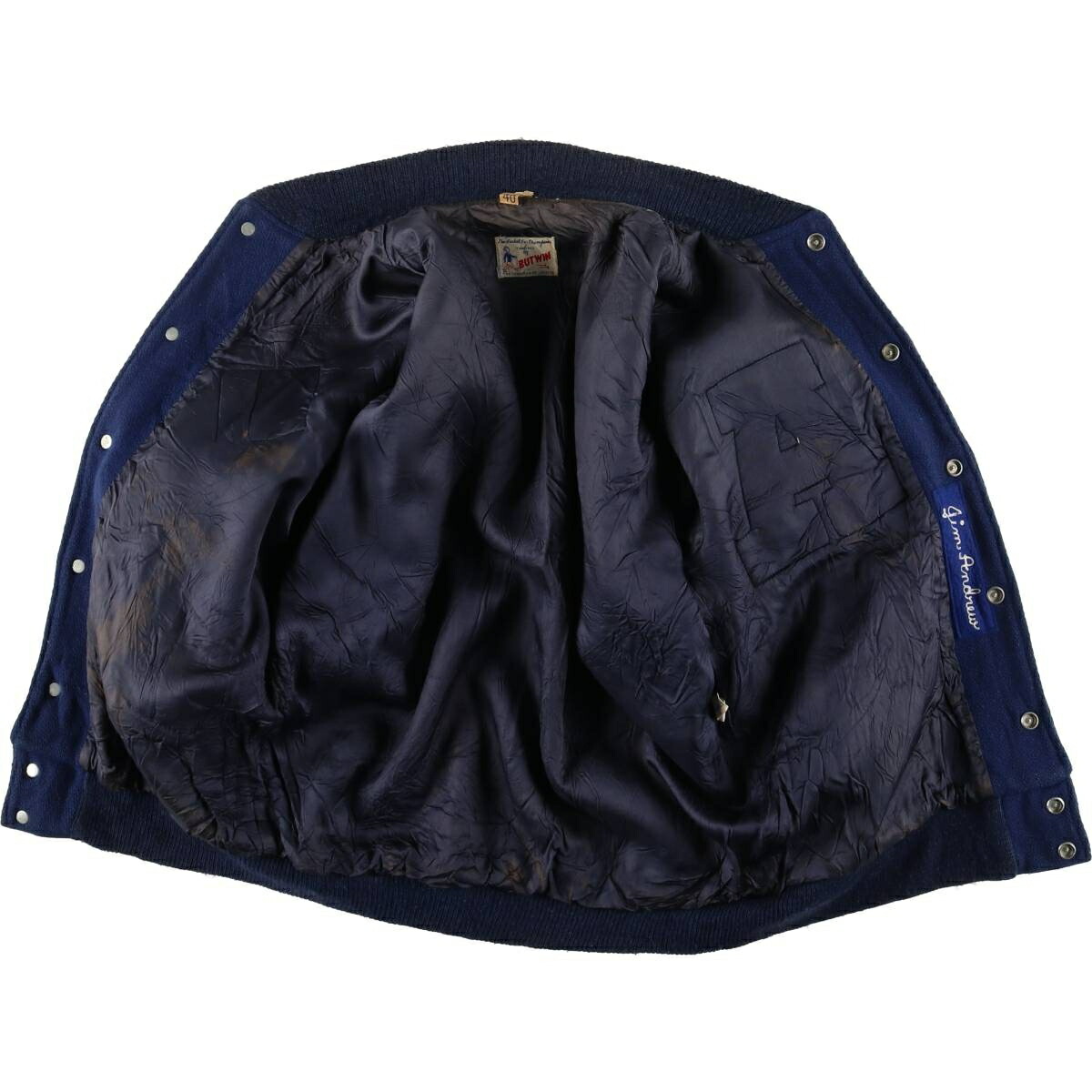 古着 60～70年代 バトウィン BUTWIN スタジャン アワードジャケット