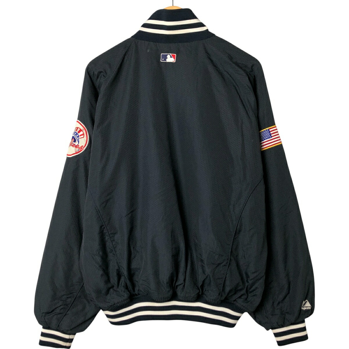 古着 90～00年代 マジェスティック majestic MLB NEW YORK YANKEES