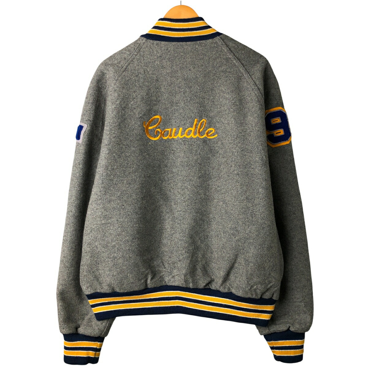 古着 90年代 HOLLOWAY ウールスタジャン アワードジャケット バー