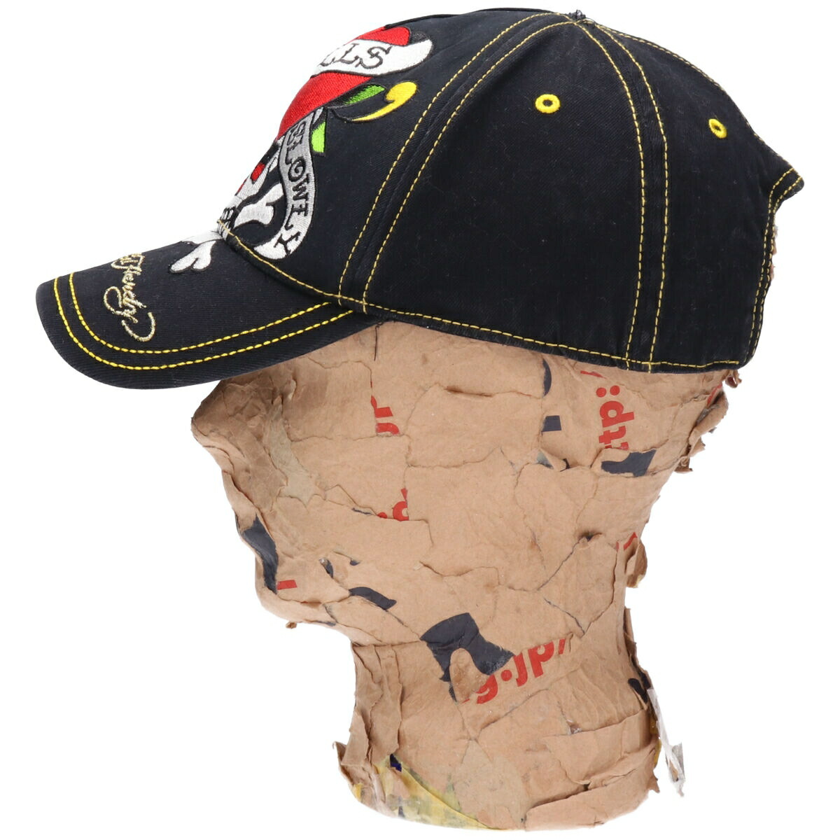 古着 エドハーディー ED HARDY ドクロ柄 スカル柄 ベースボール