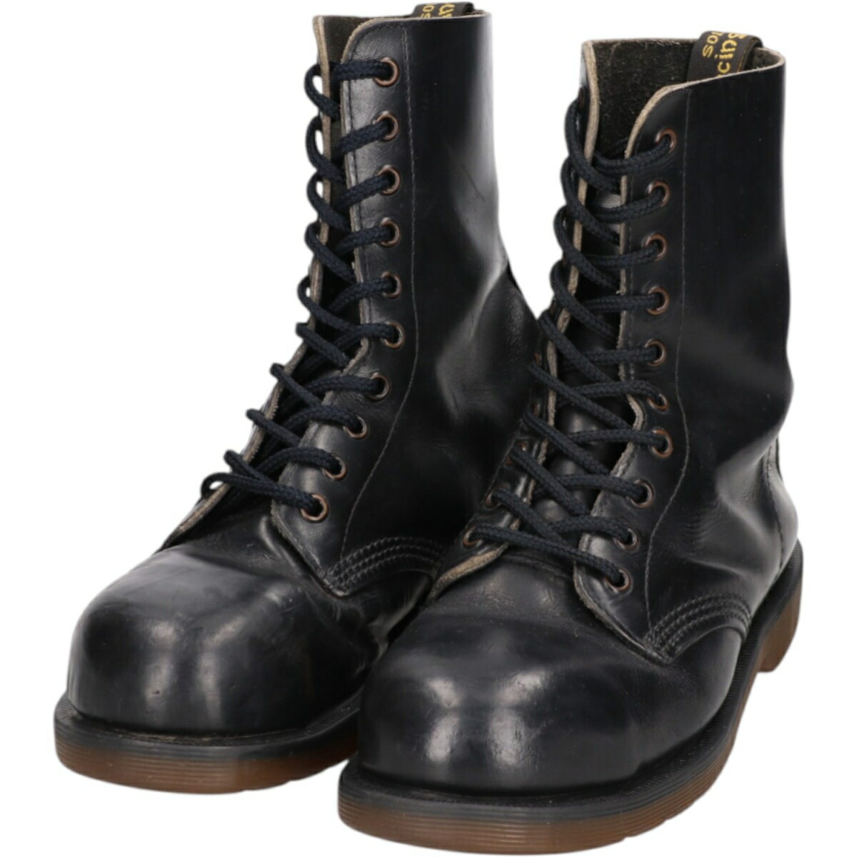 古着 ドクターマーチン Dr.Martens 10ホールブーツ スチールトゥ 英国