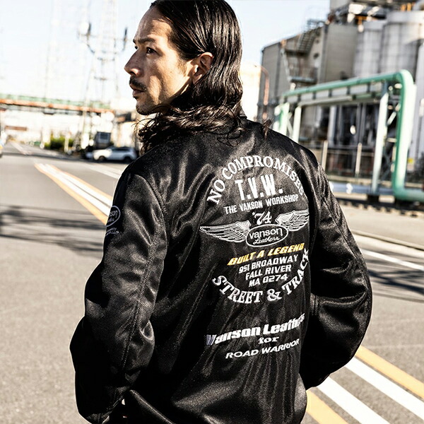 楽天市場】VANSON バンソン メンズ ライトアウター コーチジャケット