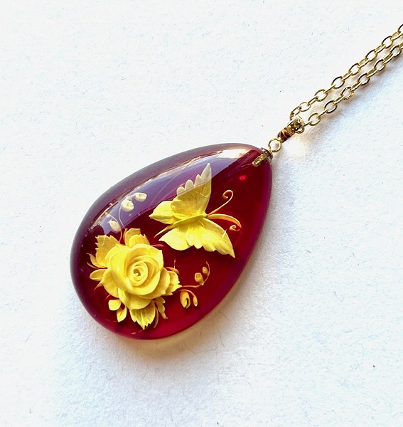 楽天市場】【還暦祝い 女性】【琥珀 ネックレス】【レッドアンバー