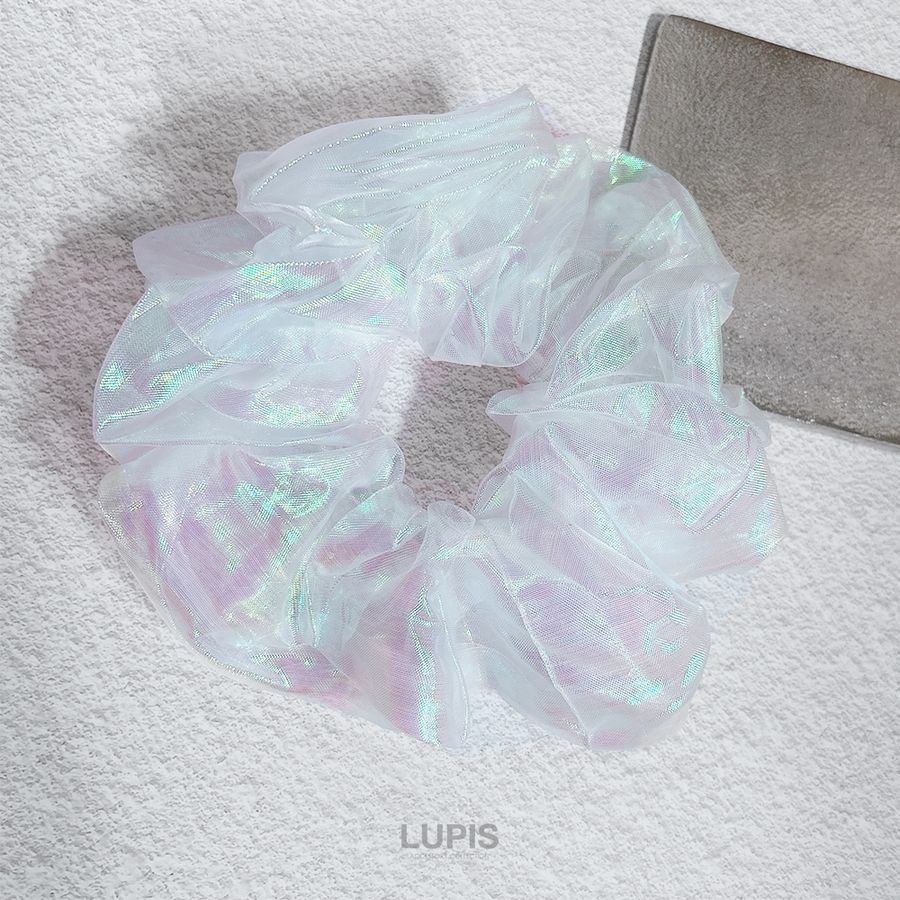 オーロラオーガンジーシュシュ - ヘアアクセサリーを激安で通販販売