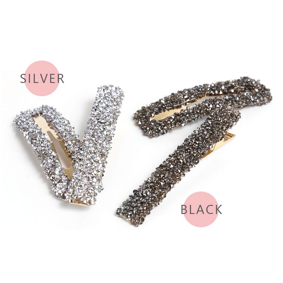 キラキラストーンヘアピンセット - ヘアアクセサリーを激安で通販販売