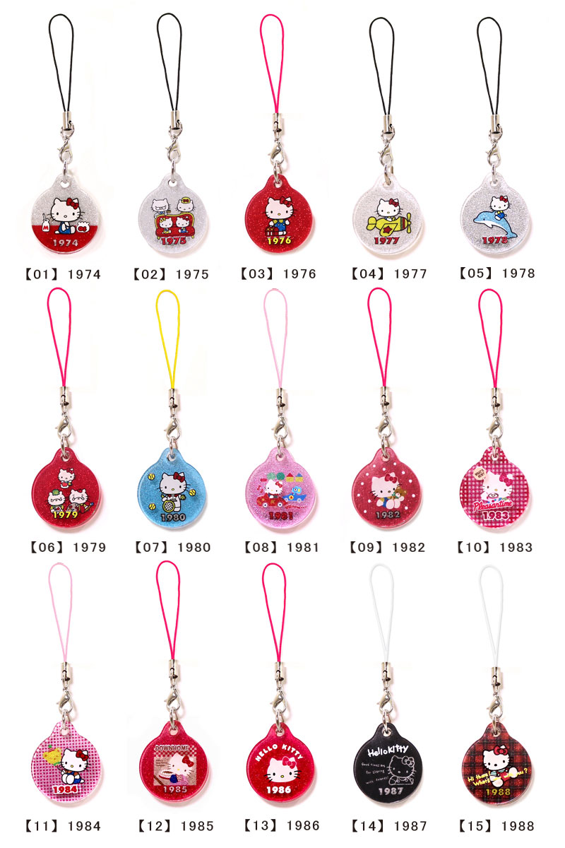 楽天市場】サンリオ ハローキティ45周年記念 ヒストリカル アクリル