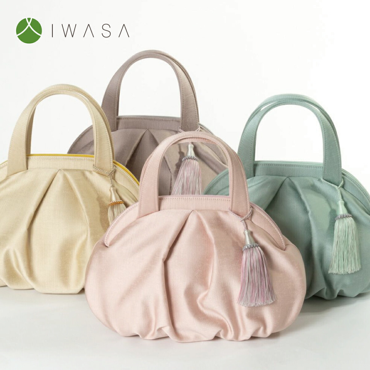 楽天市場】【岩佐】 スタンダードバルーンバッグ(全4色) | 和装バッグ