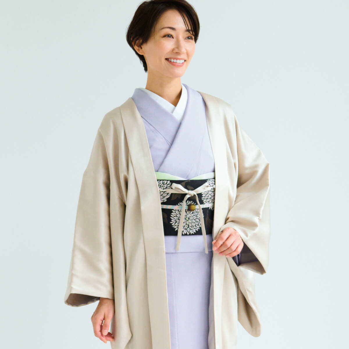 ☆25％OFF☆【CHIKUMO-千雲-】洗える着物 単衣仕立て 東レシルック江戸