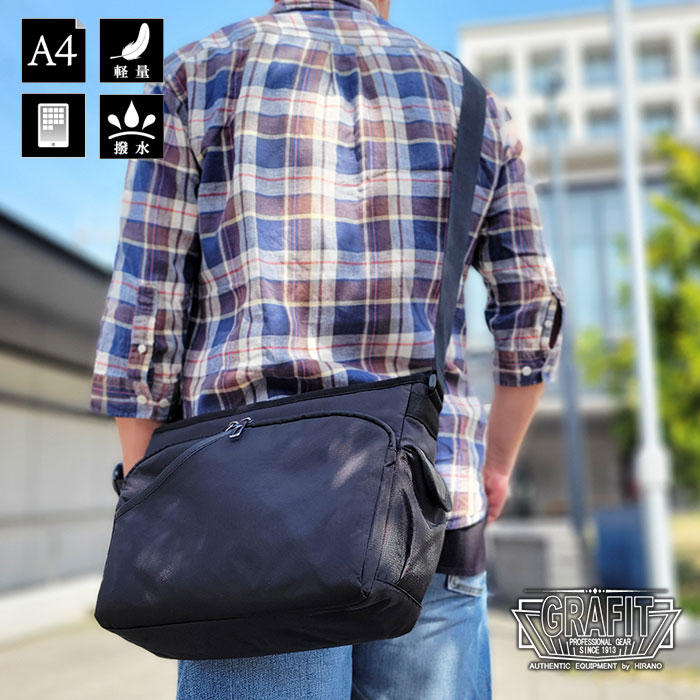 楽天市場】ショルダーバッグ タブレット対応 メンズ A4 軽量 撥水 街