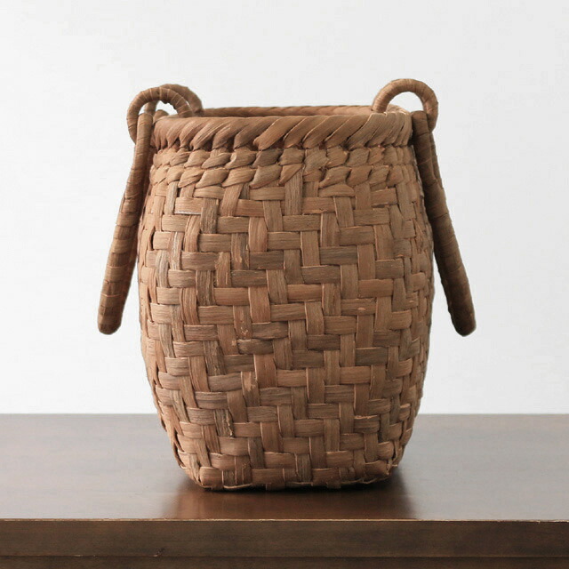 楽天市場】まんまるやさしいやまぶどう籠(リング取手/小サイズ)(約)最