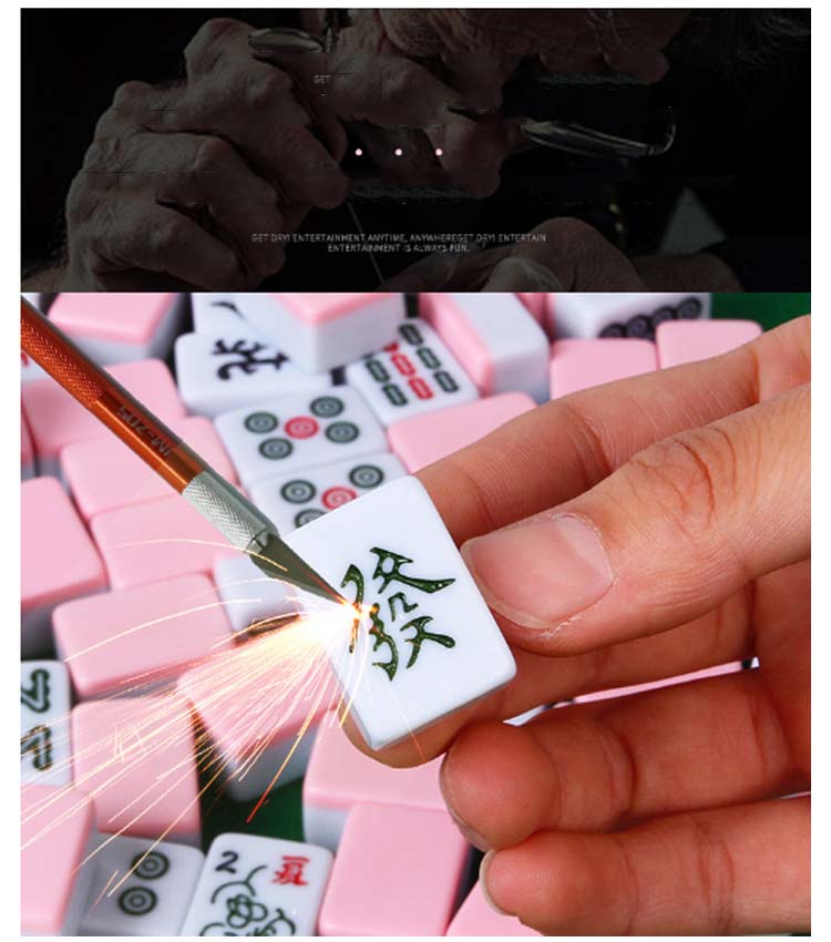 楽天市場】144タイルマージャンパイ 手打麻雀牌セット 収納バッグ付き