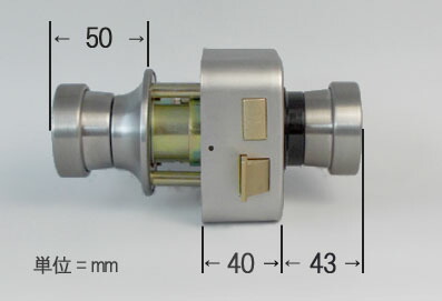 楽天市場】《2》GOAL面付箱錠5350 本体一式の交換V18高性能シリンダー