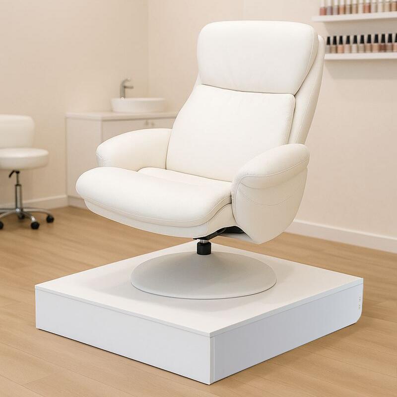 楽天市場】フットネイルステージ ネイルチェア用台 ホワイト ベージュ