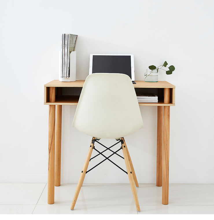 楽天市場】ideaco (イデアコ) コンパクトでスリムなデスクPLYWOOD