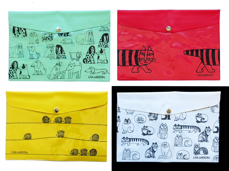 楽天市場】リサラーソンLisaLarson クリアファイルクリアホルダー A4