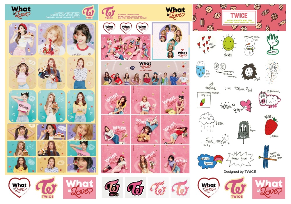 楽天市場】[おまけ付き] TWICE グッズ A4 シール FANCY YOU、What is