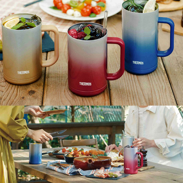 楽天市場】サーモス 真空断熱 ジョッキ 600ml JDK-600C 食洗機対応