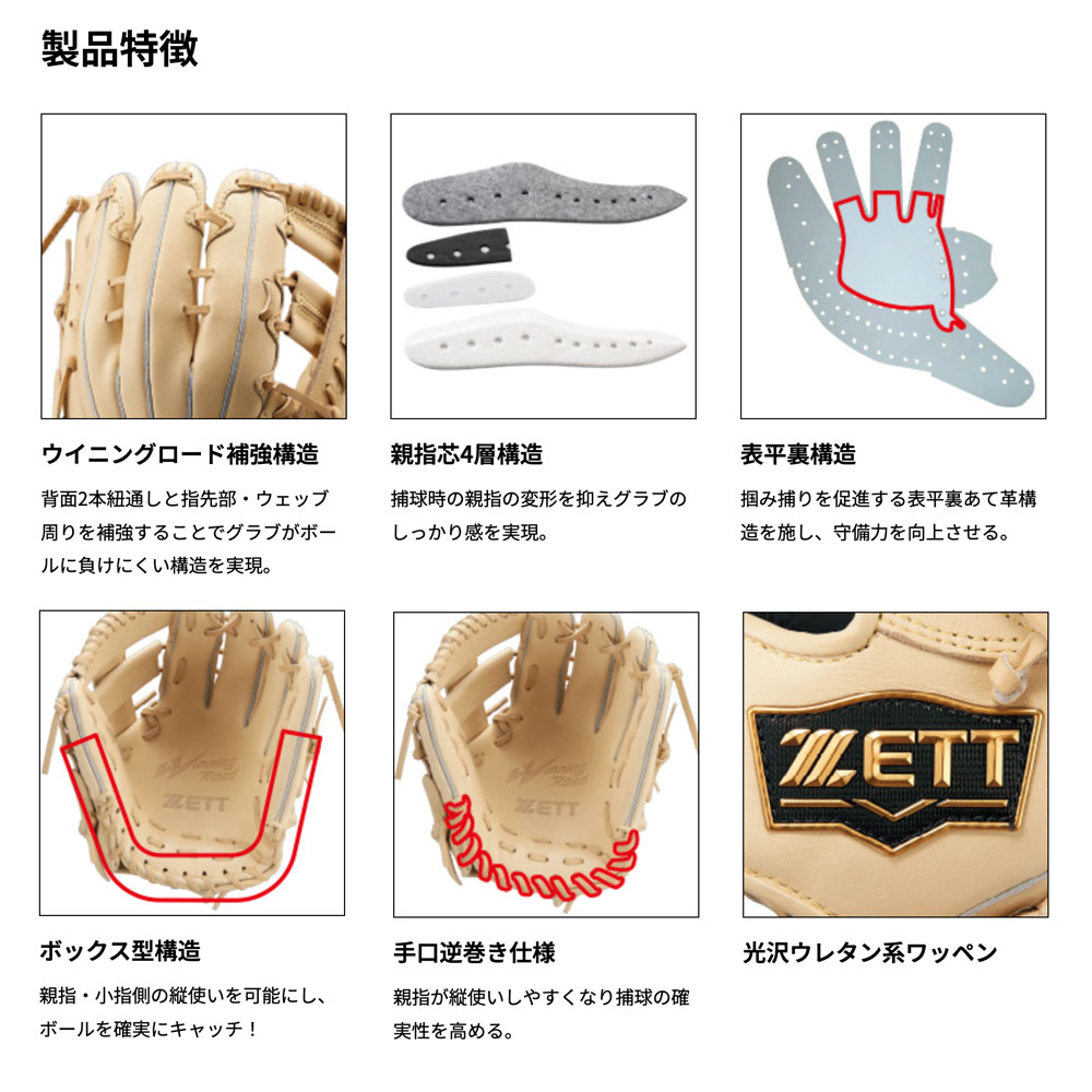 ゼット 軟式グローブ | オールラウンド - 野球・アウトドア専門店