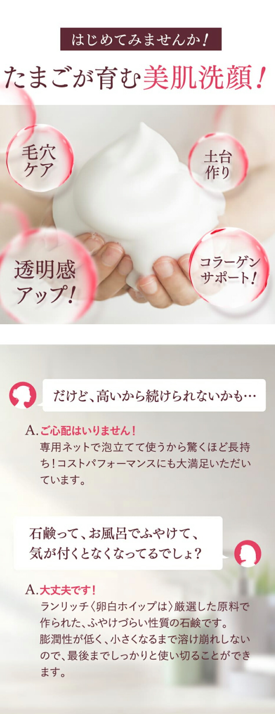 楽天市場】【エントリーでポイント10倍】健康家族公式 RANRICH 卵白