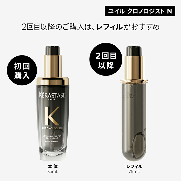 バンクロノロジスト1000ml ユイルクロノロジスト75ml 製品情報 - ユイル クロノロジスト | ケラスターゼ公式サイト