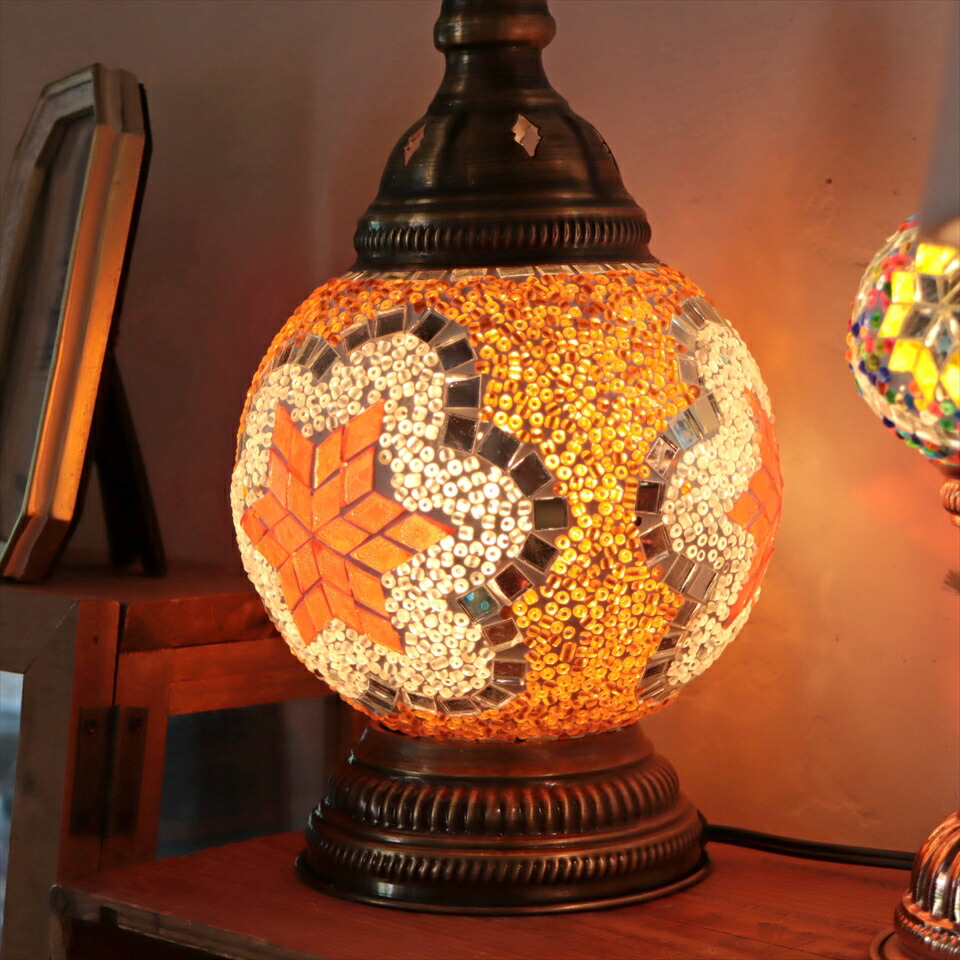楽天市場】オリエンタルムードのトルコランプ モザイクランプ テーブル