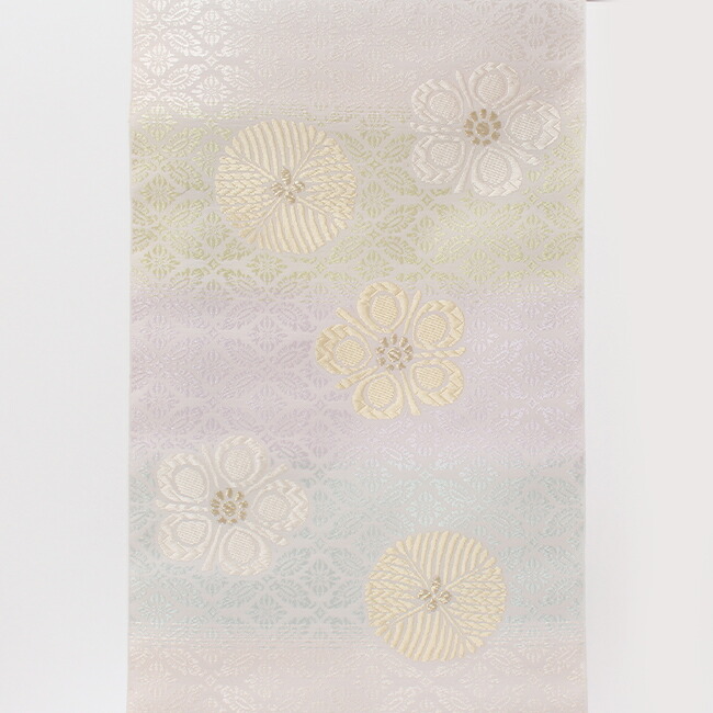 楽天市場】【3/4 20時〜☆10%OFF】西陣織九寸名古屋帯 正絹唐織 松梅小