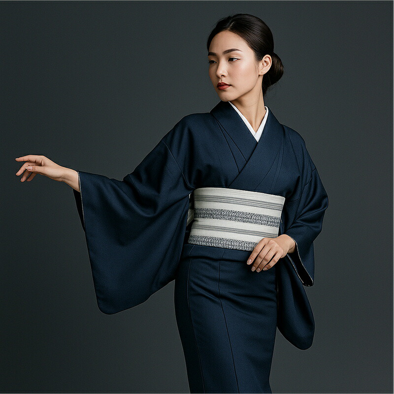 楽天市場】無地の着物 色無地 献上八寸名古屋帯 色無地セット 2点