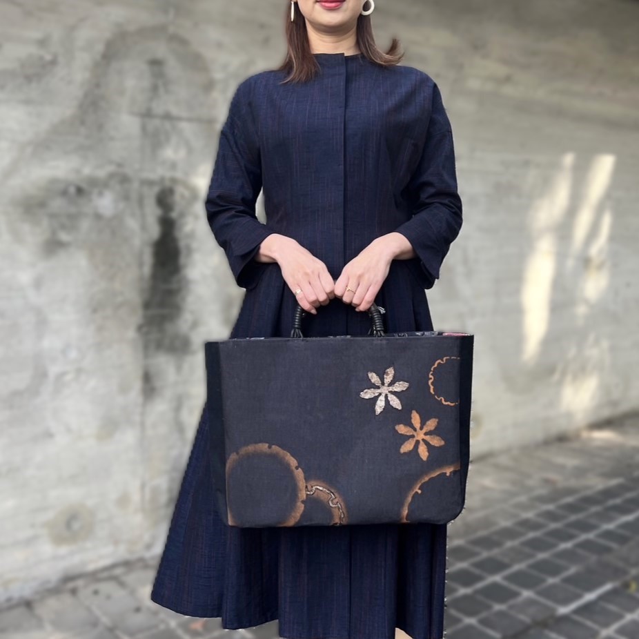 楽天市場】【結城紬トートバッグ】彩乃庵作家一点物紬大島紬結城紬