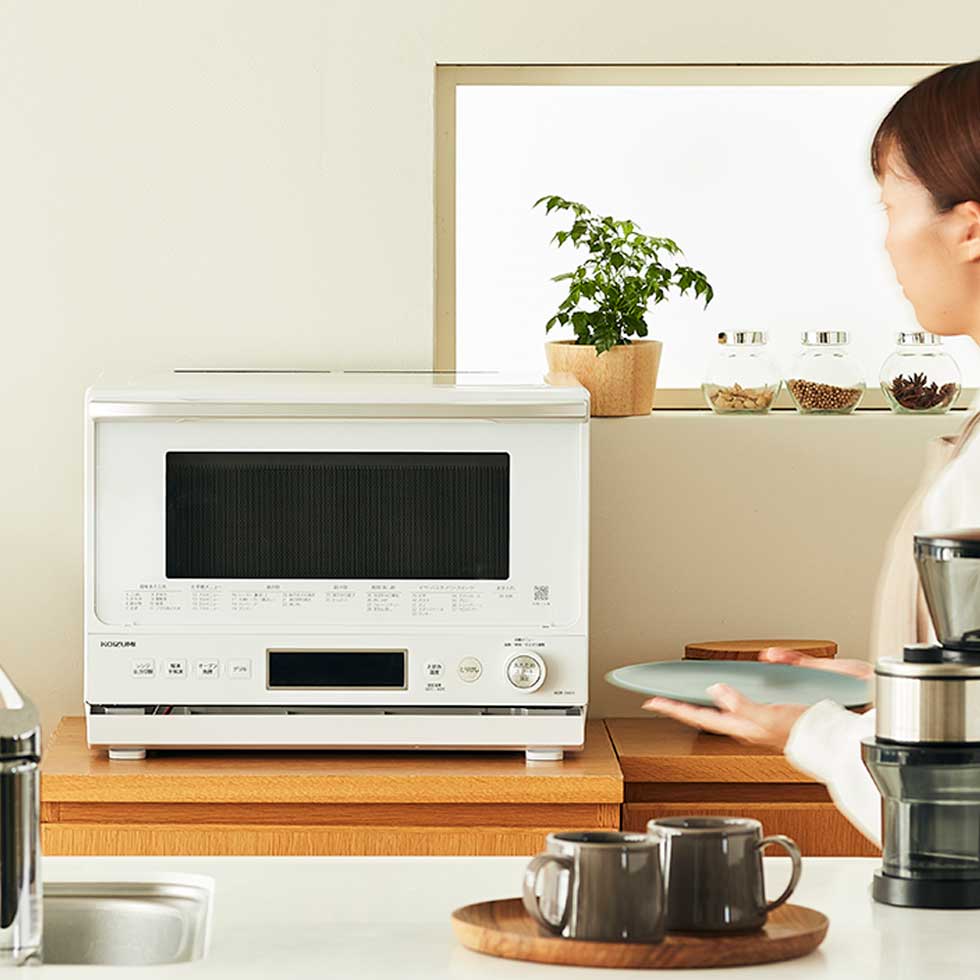 楽天市場】【メーカー公式】コイズミ オーブンレンジ 26L KOR-2601