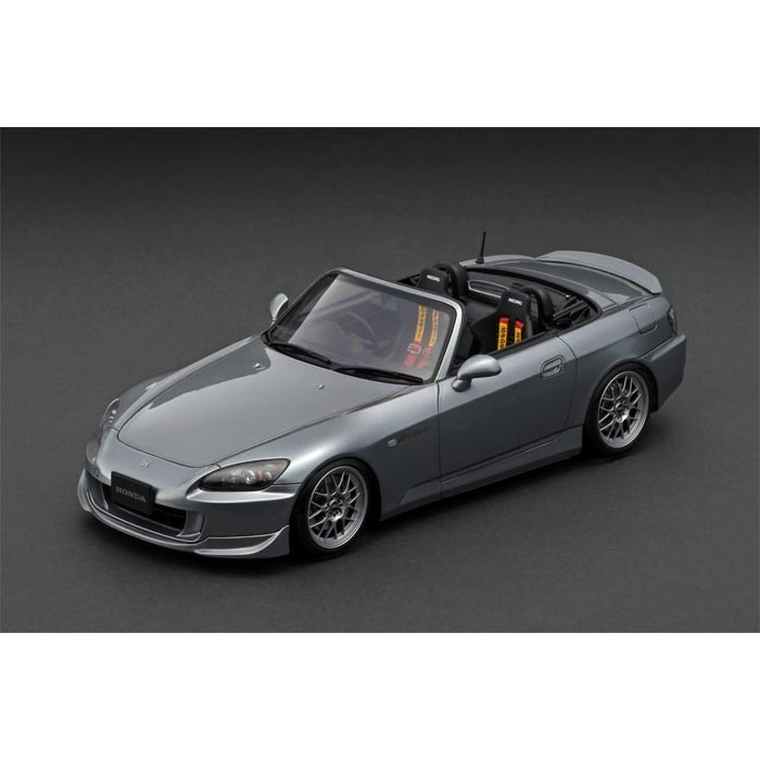 イグニッションモデル 1/18 Honda S2000 AP2 Dark Silver 模型