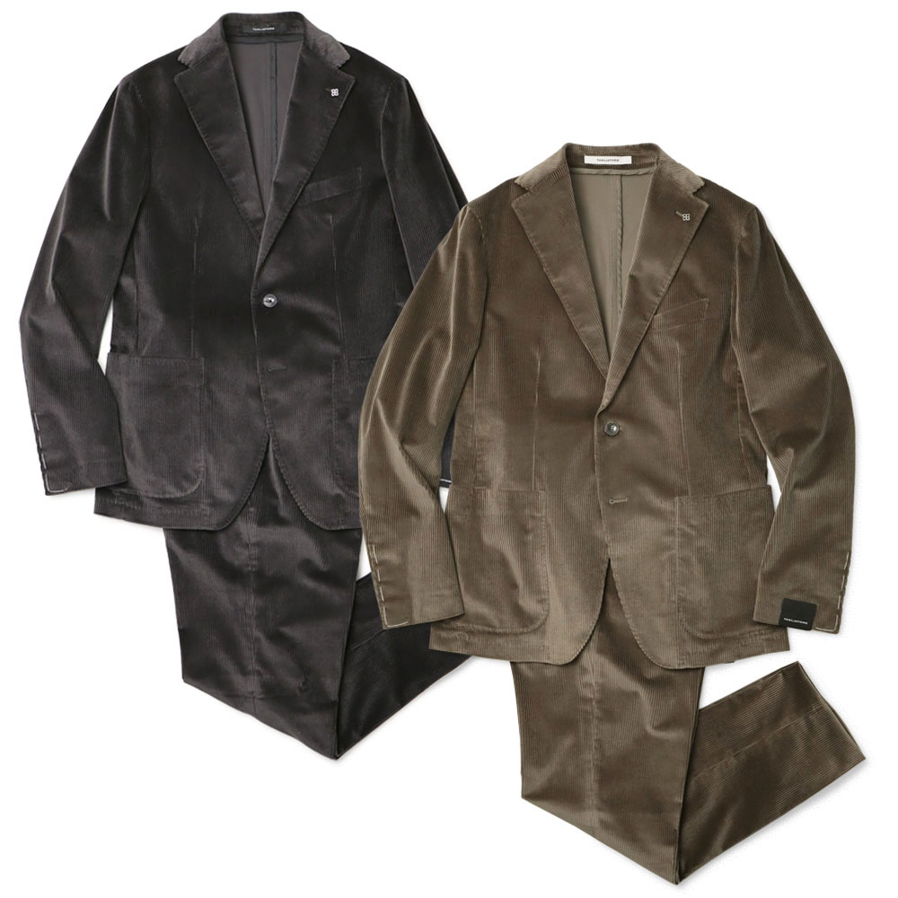 タリアトーレ / TAGLIATORE / ウエストゴム ワンプリーツ スーツ