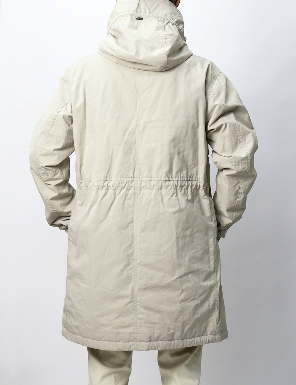 ヘルノ / HERNO / モッズ コート / 中綿入り / ワックスコーティング