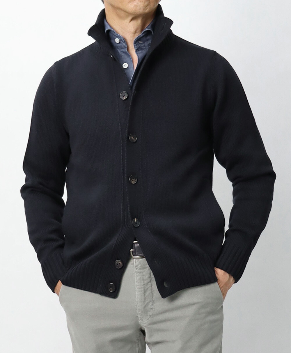 ザノーネ / ZANONE / NEW CHIOTO / キョート / スタンドカラー ニット