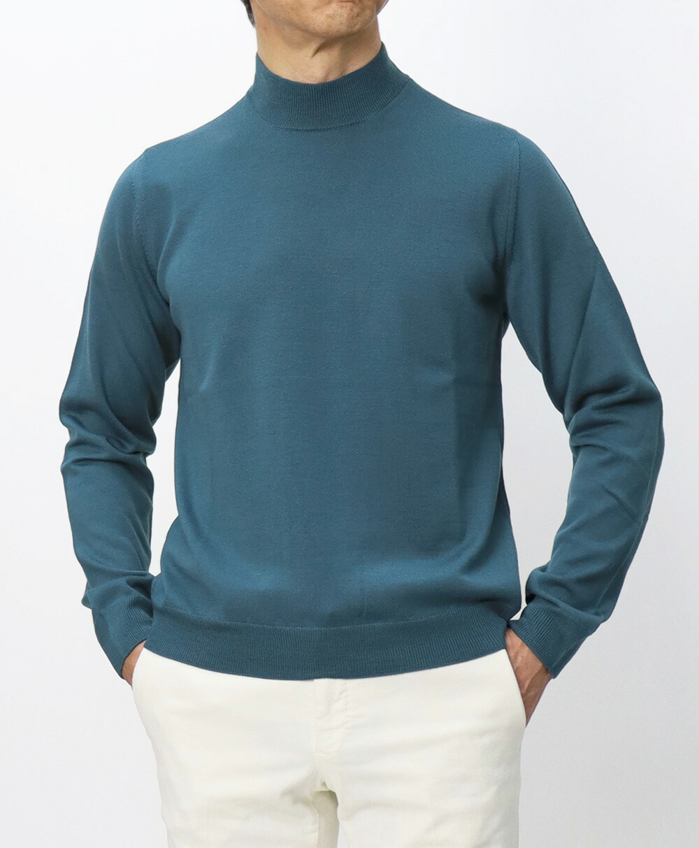 ザノーネ / ZANONE / モックネック ニット / ウール / 12ゲージ 12G