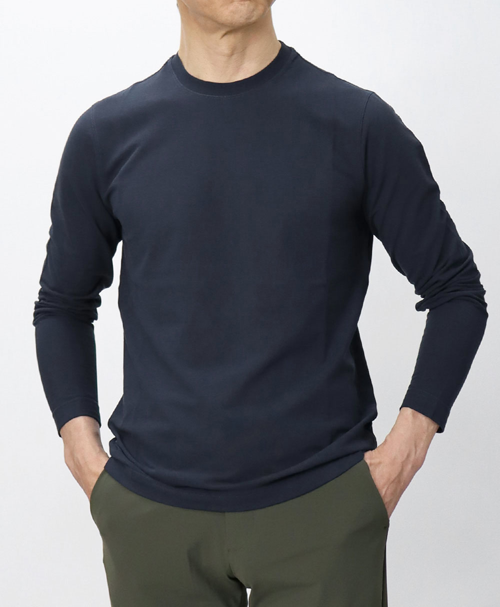 ザノーネ / ZANONE / アイスコットン / ICE COTTON / クルーネック