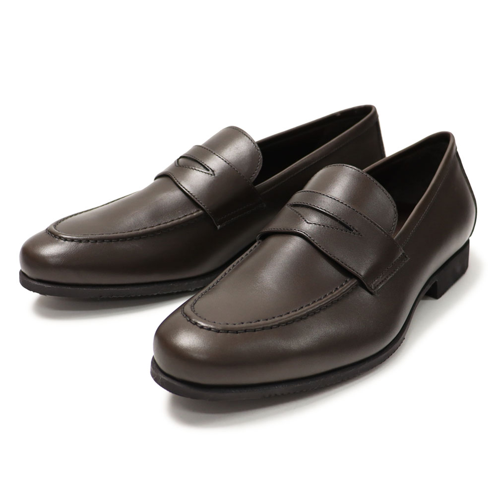 フェランテ / FERRANTE / ISEO / レザー ローファー【ブラウン