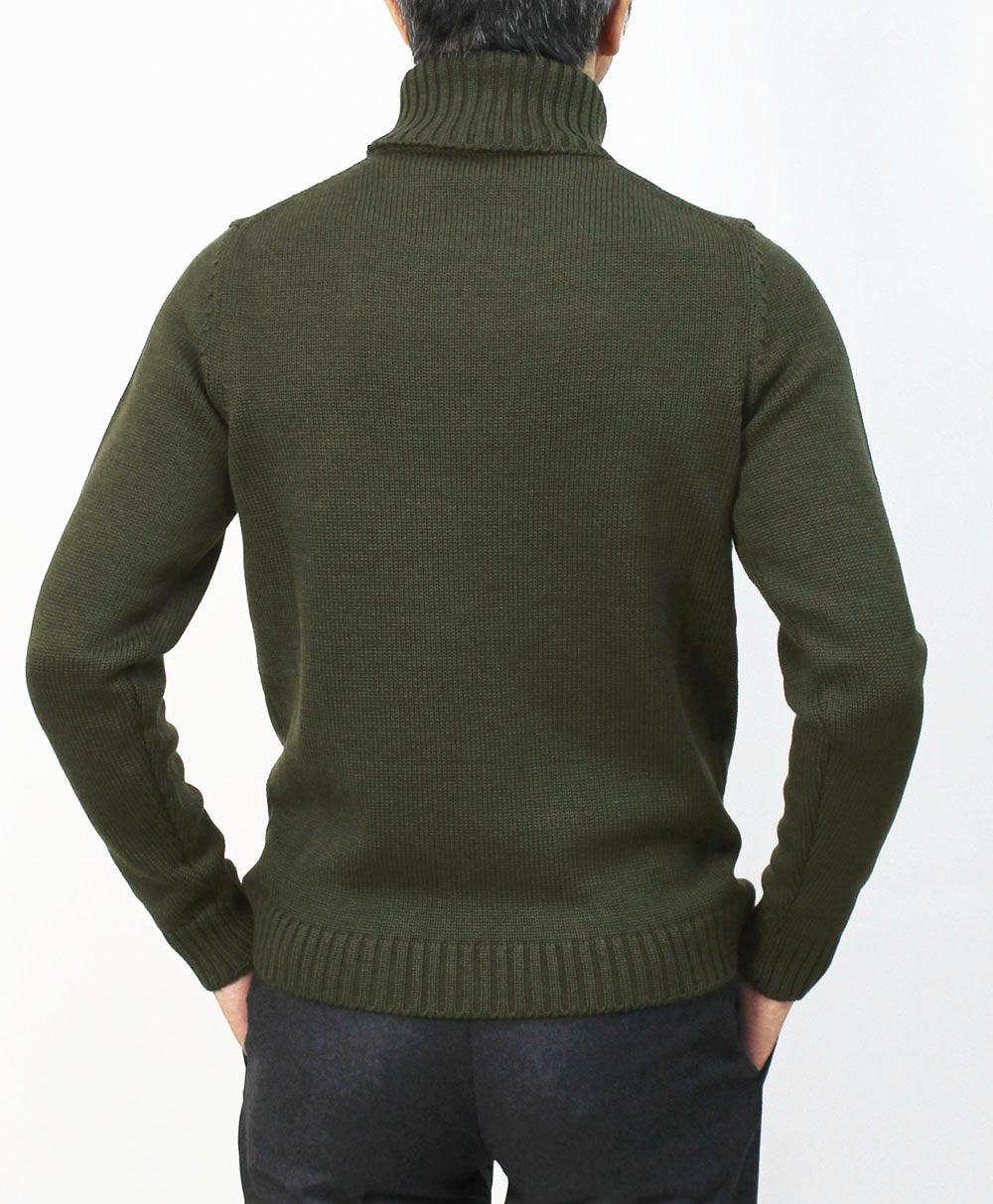 ザノーネ / ZANONE / タートルネック ニット / ウール ミドルゲージ 5G