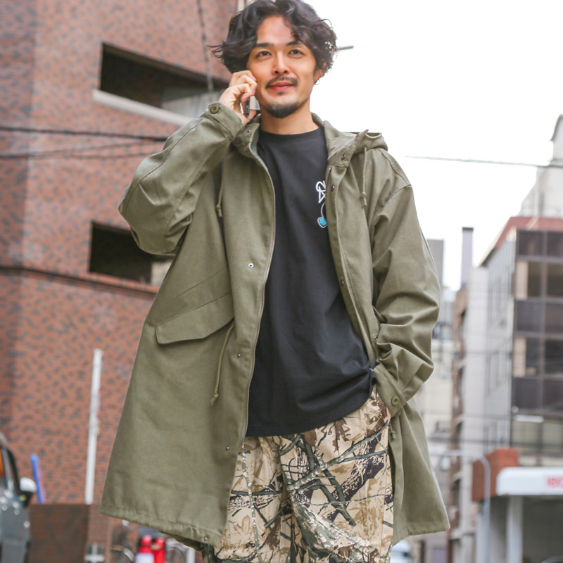 楽天市場】【送料無料】モッズコート M-51 メンズ ミリタリー