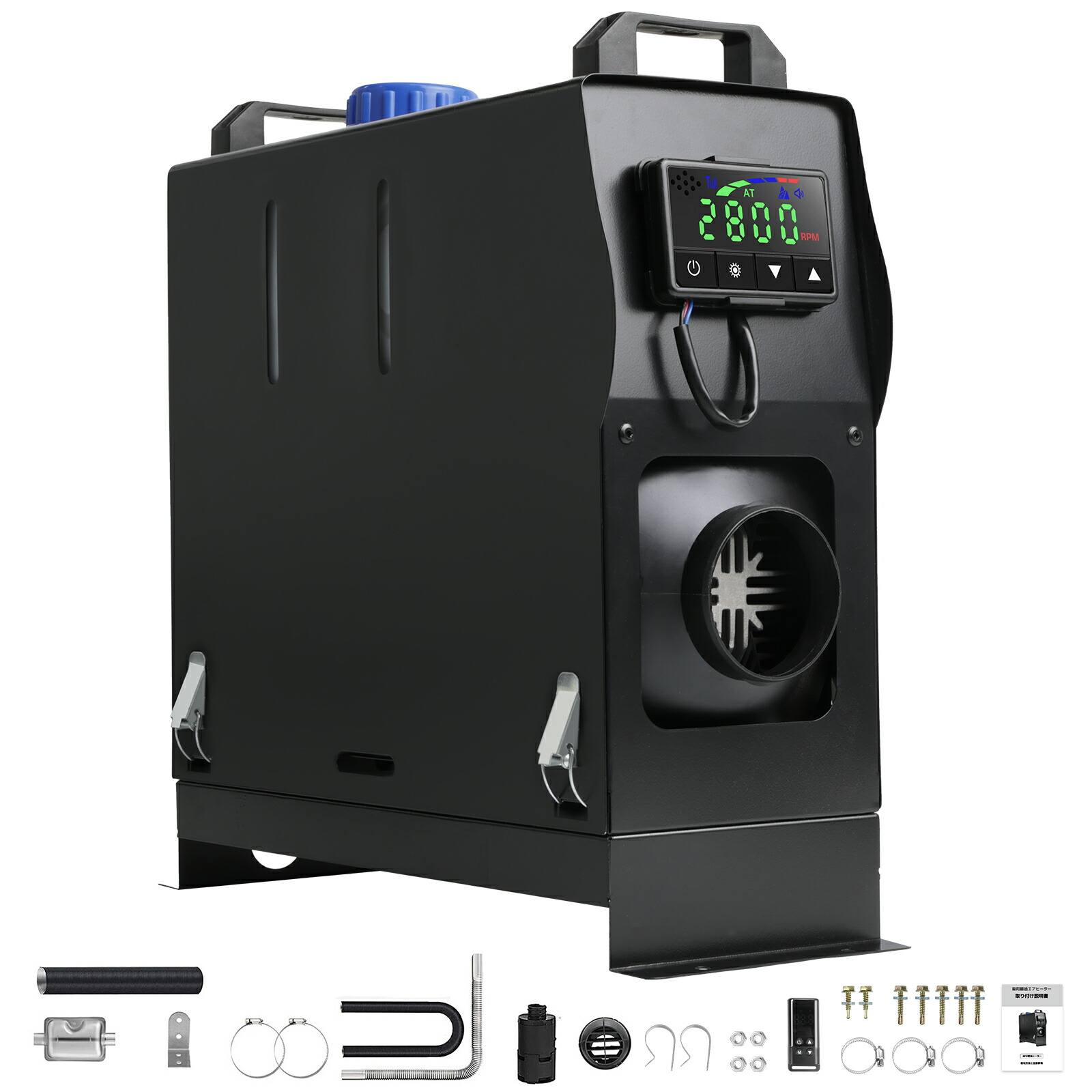 BougeRV一体型FFヒーター 5kW 軽油・灯油 DC 12V/24V