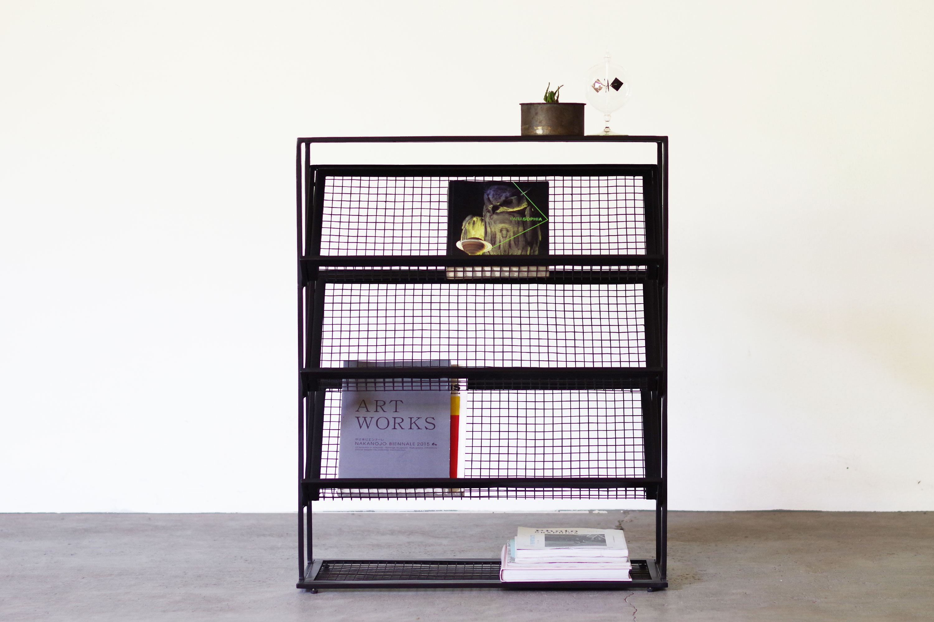 楽天市場】マガジンラック アイアン オフィス スリム シューズラック